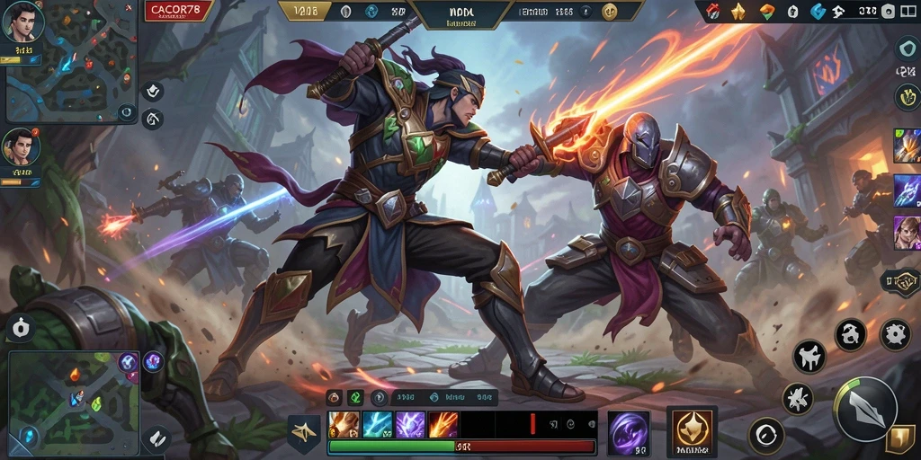 Screenshot gameplay seru dari CACOR78 dengan aksi mendebarkan.