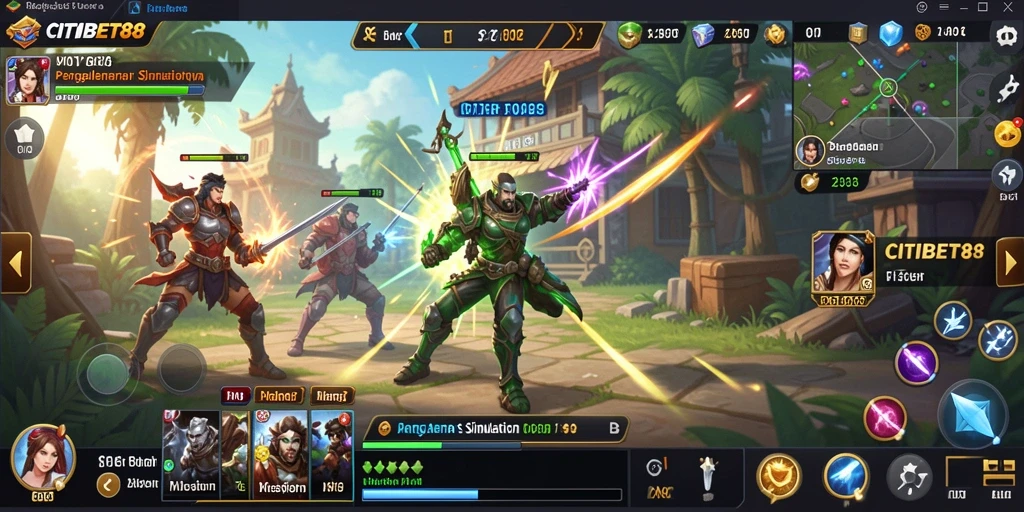 Screenshot gameplay CITIBET88 menampilkan pengalaman simulasi yang menarik.