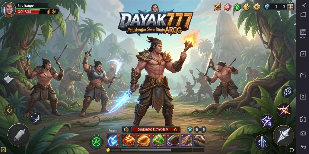 Screenshot menunjukkan aksi menegangkan dalam gameplay ARPG.