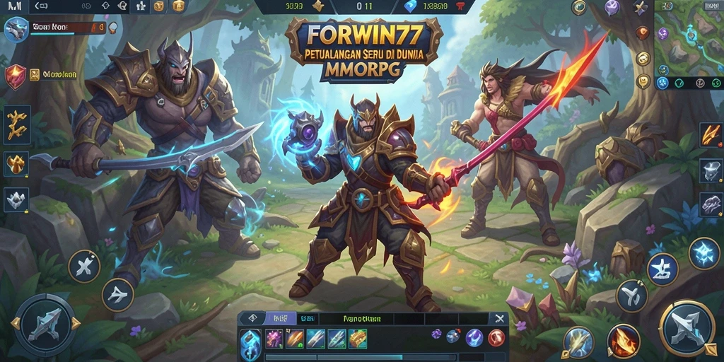 Screenshot dari gameplay FORWIN77 yang memukau dan penuh aksi.