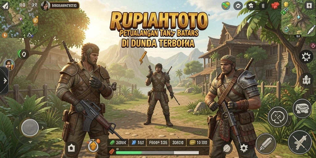 Tampilan gameplay <strong>RUPIAHTOTO</strong> yang menakjubkan di dunia terbuka.