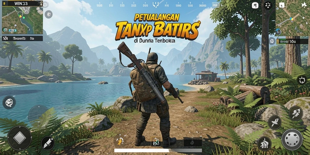 Gambaran menakjubkan dunia terbuka di WIN33.