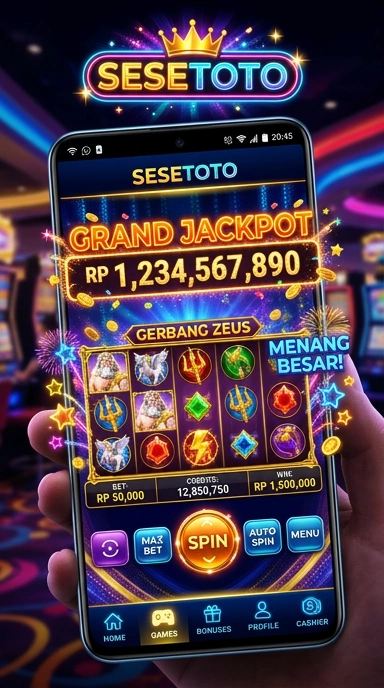 Pengguna dapat menjelajahi berbagai kategori aplikasi di sesetoto.